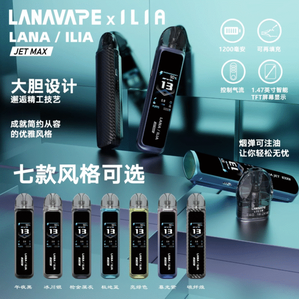 LANA/ILIA Jet Max套裝側註油大煙主機